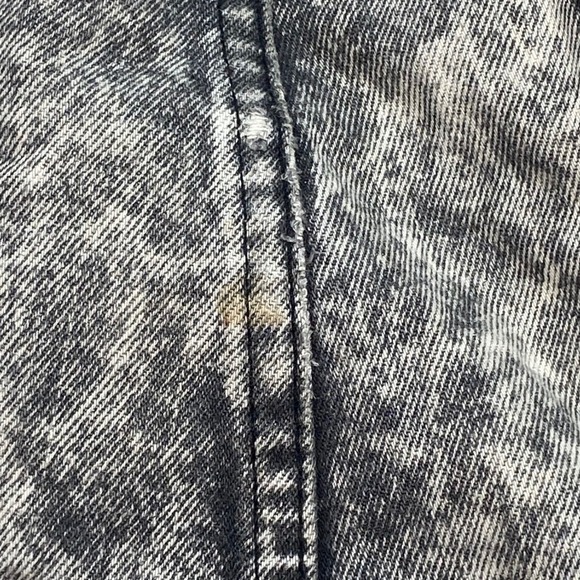 Maneuvers Vintage Grunge Women Size 18 Acid Wash Cargo Utility Pants Distressed - Picture 9 of 15